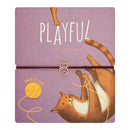 Armband - „little companion“ - rosévergoldet - Katze