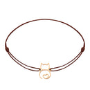 Armband - „little companion“ - rosévergoldet - Katze