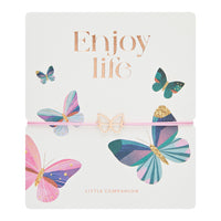 Armband - „little companion“ - rosévergoldet - Schmetterling