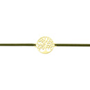 Armband - „little companion“ - vergoldet - Baum des Lebens