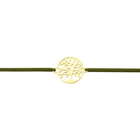 Armband - „little companion“ - vergoldet - Baum des Lebens