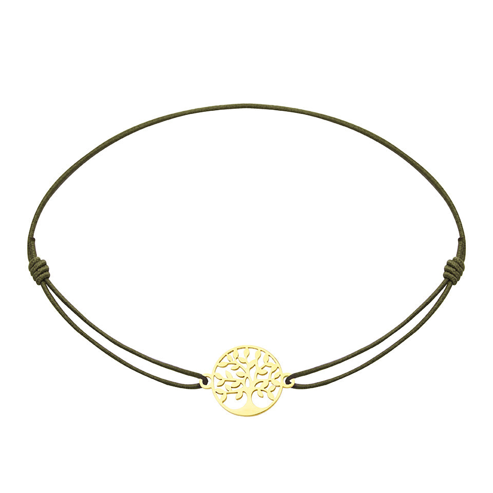 Armband - „little companion“ - vergoldet - Baum des Lebens