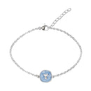 Armband - "little stories" - silberfarben - Engel