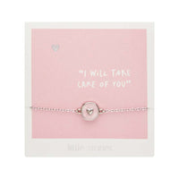 Armband - "little stories" - silberfarben - Herz