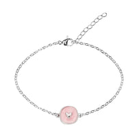 Armband - "little stories" - silberfarben - Herz