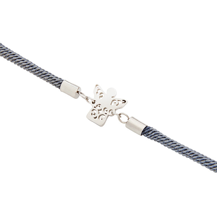 Armband - "feel good" - Edelstahl - Engel
