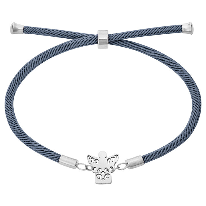 Armband - "feel good" - Edelstahl - Engel