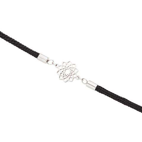 Armband - "feel good" - Edelstahl - Blume