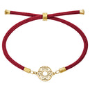 Armband - "feel good" - Edelstahl vergoldet - Mandala der Liebe