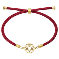 Armband - "feel good" - Edelstahl vergoldet - Mandala der Liebe