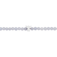 Armband - "let's enjoy nature" - Angelit - Edelstahl - Engel