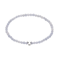 Armband - "let's enjoy nature" - Angelit - Edelstahl - Engel