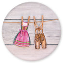 Magnet Wäscheleine Dirndl & Lederhose