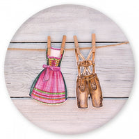 Magnet Wäscheleine Dirndl & Lederhose