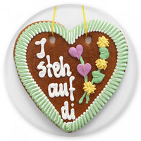 Magnet Lebkuchenherz - I steh auf die