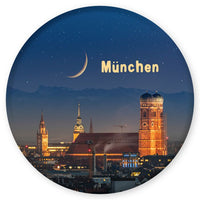 Magnet München bei Nacht - Frauenkirche