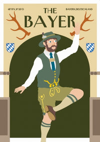 Postkarte: The Bayer - Schuhplattler