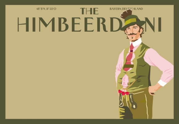 Postkarte: The Bayer - The Himbeerdoni