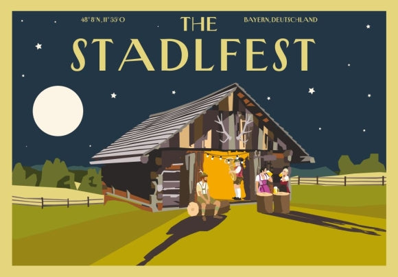 Postkarte: The Bayer - The Stadlfest