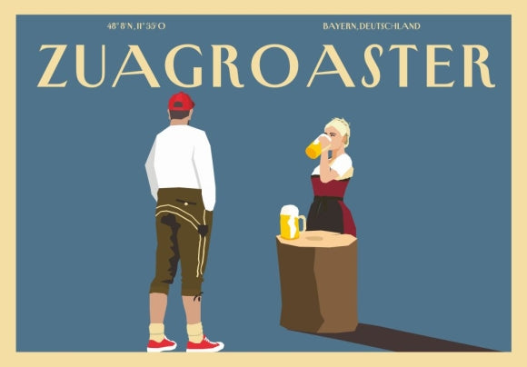 Postkarte: The Bayer - Zuagroaster