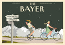 Postkarte: The Bayer - Einrad
