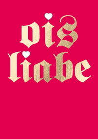 Postkarte Bayern - Ois liabe