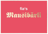 Postkarte Bayern - fia's Mausibärli