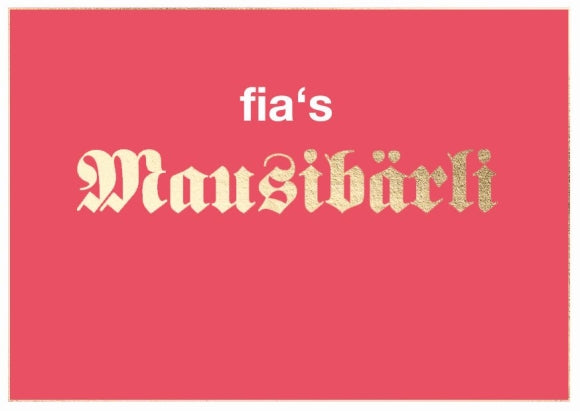 Postkarte Bayern - fia's Mausibärli