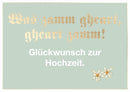 Doppelkarte Bayern - Was zamm gheart, gheart zamm!
