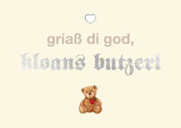 Doppelkarte Bayern - griaß di god, kloans butzler