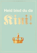 Doppelkarte Bayern - Heid bist du da Kini!