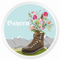 Magnet Bayern - Wanderstiefel