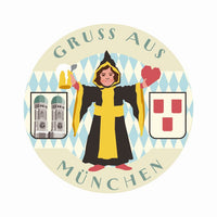 Magnet Münchner Kindl + Frauenkirche