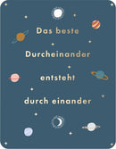 Postkarte - Green Wave - Das beste Durcheinander entsteht durch einander