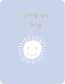 Postkarte - Green Wave - Sending you a big smile