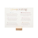 Ring - "Harmony of nature" - Sonnenstein - vergoldet