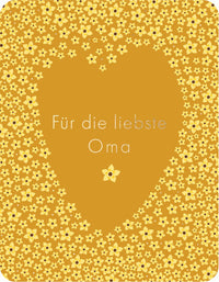 Postkarte - Green Wave - Für die liebste Oma