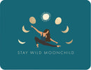 Postkarte Stay wild moonchild