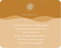 Postkarte it's your life - Ich wünsche dir