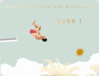 Postkarte Have the happiest birthday ever!