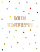 Postkarte - Green Wave - Dein Konfetti