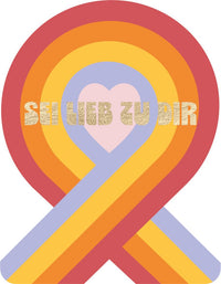 Postkarte Sei lieb zu dir