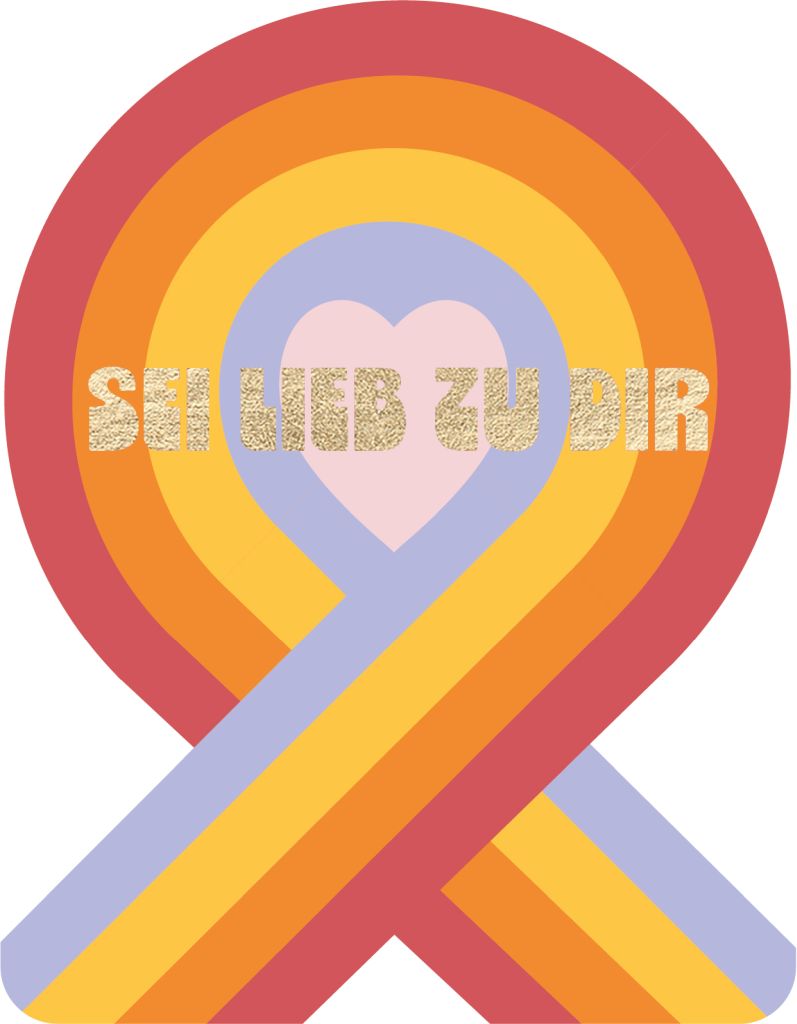 Postkarte Sei lieb zu dir