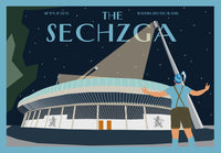 Postkarte: The Sechzga - Stadion