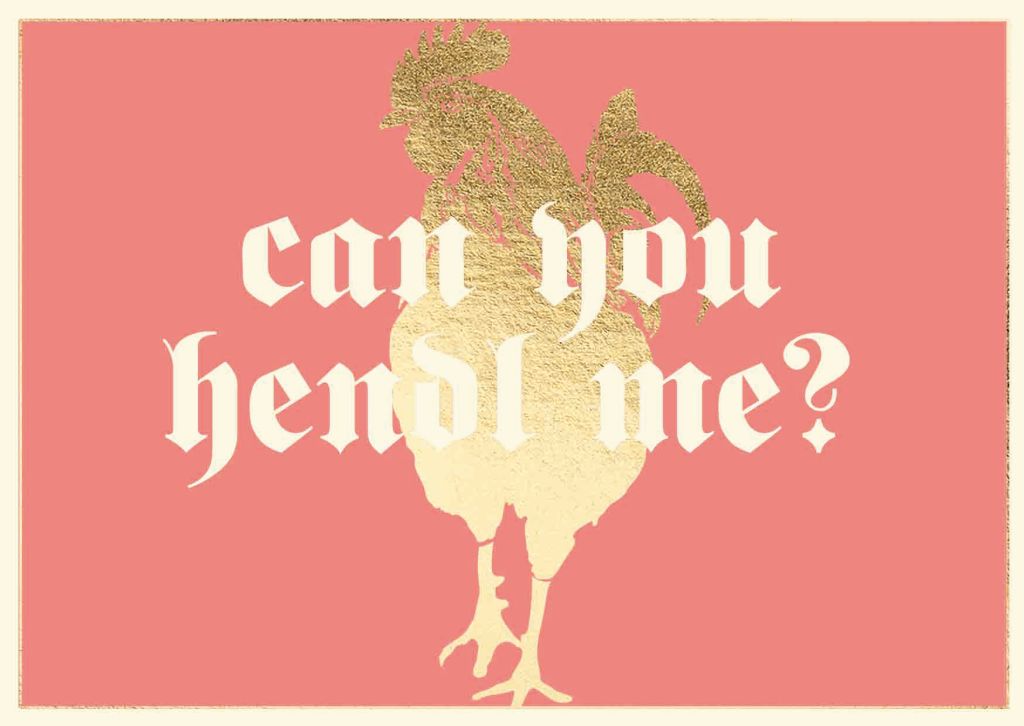 Postkarte Bayern - can you hendl me?