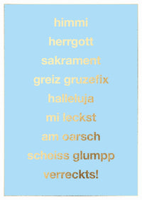 Postkarte Bayern - himmi herrgoot sakrament greiz gruzifix ...
