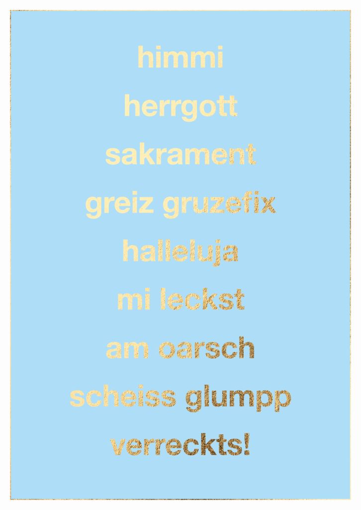 Postkarte Bayern - himmi herrgoot sakrament greiz gruzifix ...