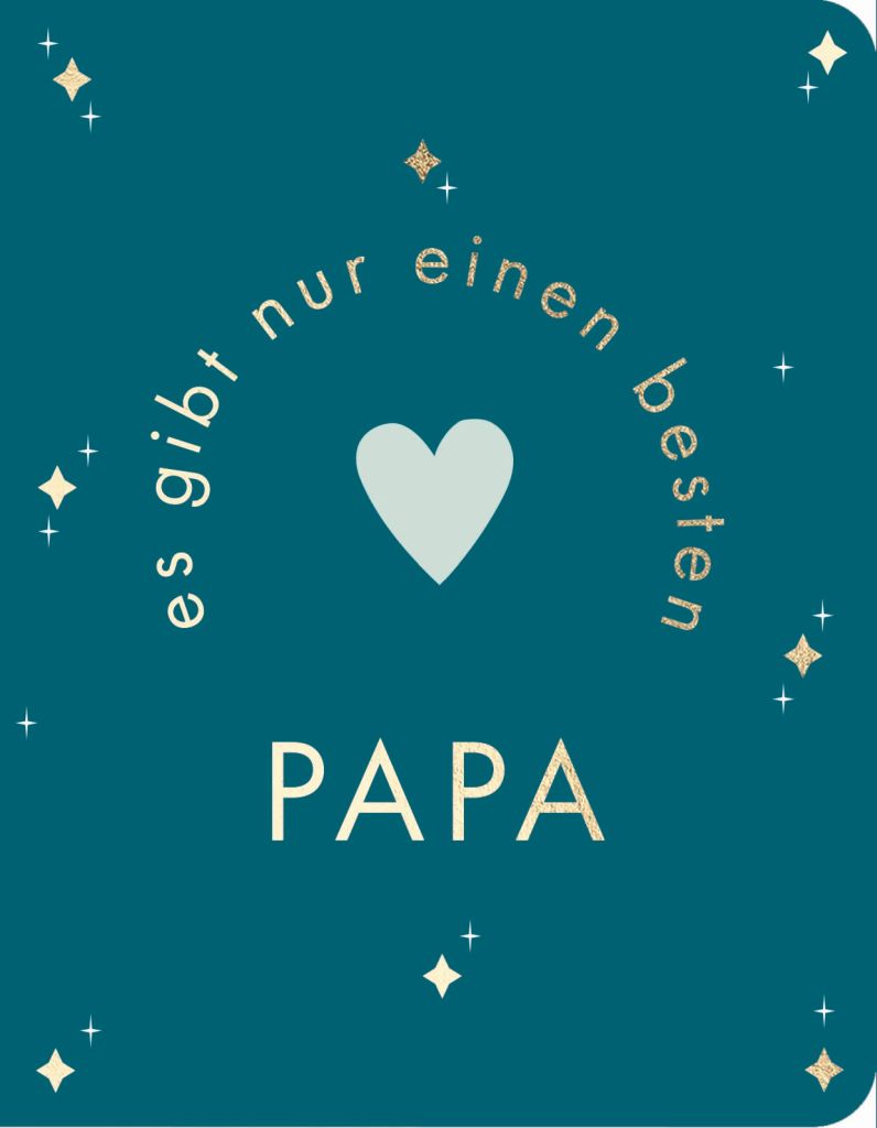 Doppelkarte - Green Wave - Es gibt nur einen besten Papa