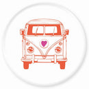 Magnet Bus mit Herz