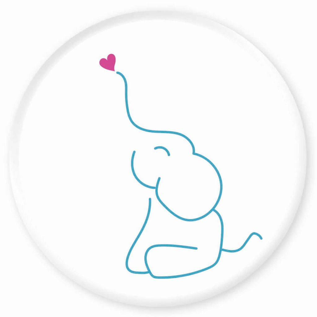 Magnet Elefant-Herz